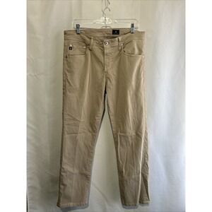 Adriano Goldschmied AG The Graduate Pants Men's 34x32 Beige Chino Tailored Leg